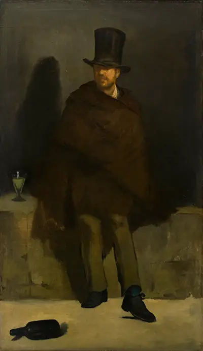 Absinthe Drinker Edouard Manet